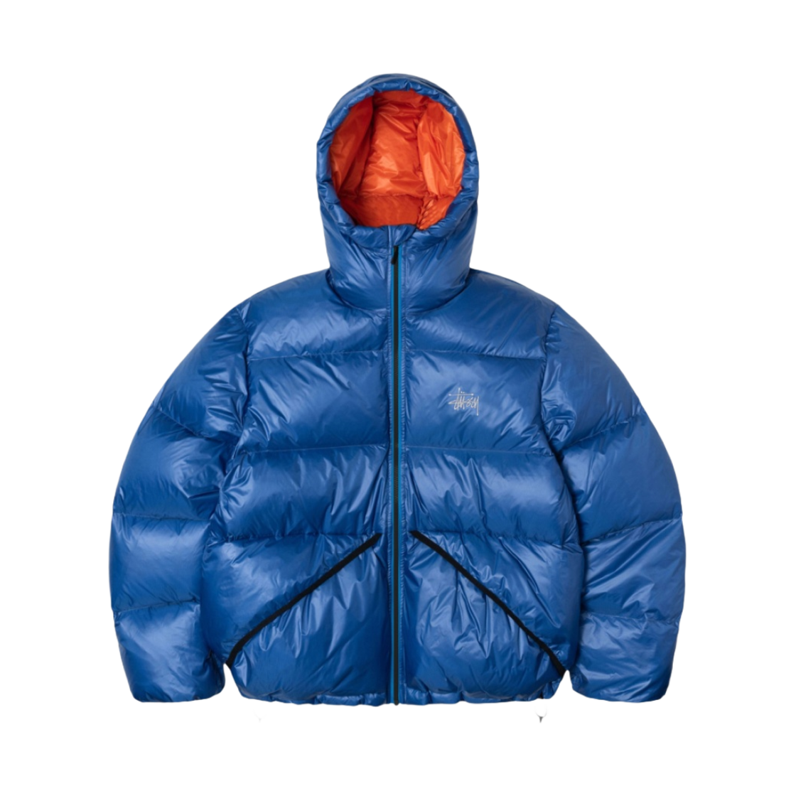 115685 Stussy Down Parka Micro Ripstop Royal Blue