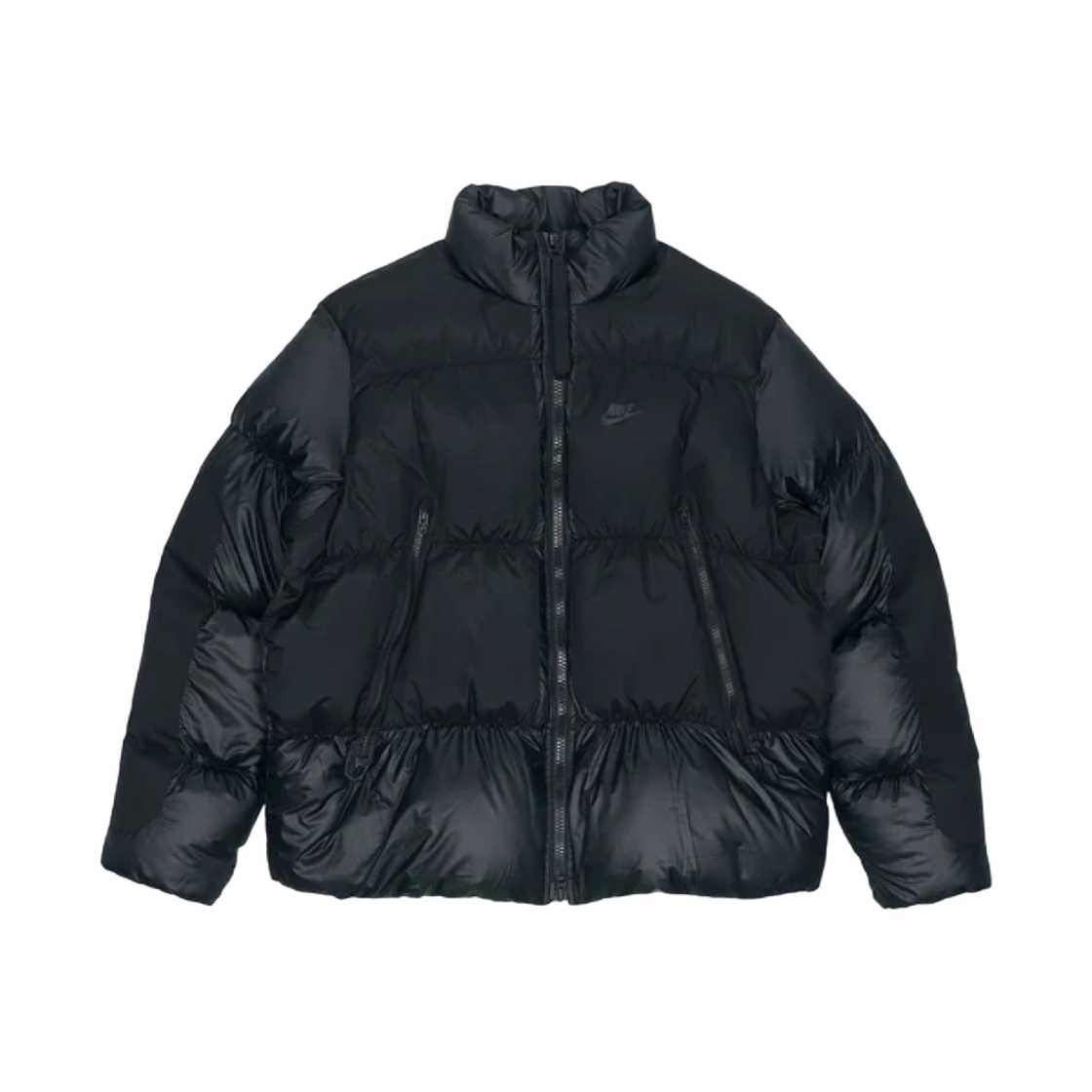 나이키 NSW 써마핏 레펠 퍼퍼 자켓 블랙 - 아시아(Nike NSW Therma-Fit Repel Puffer Jacket Black - Asia)