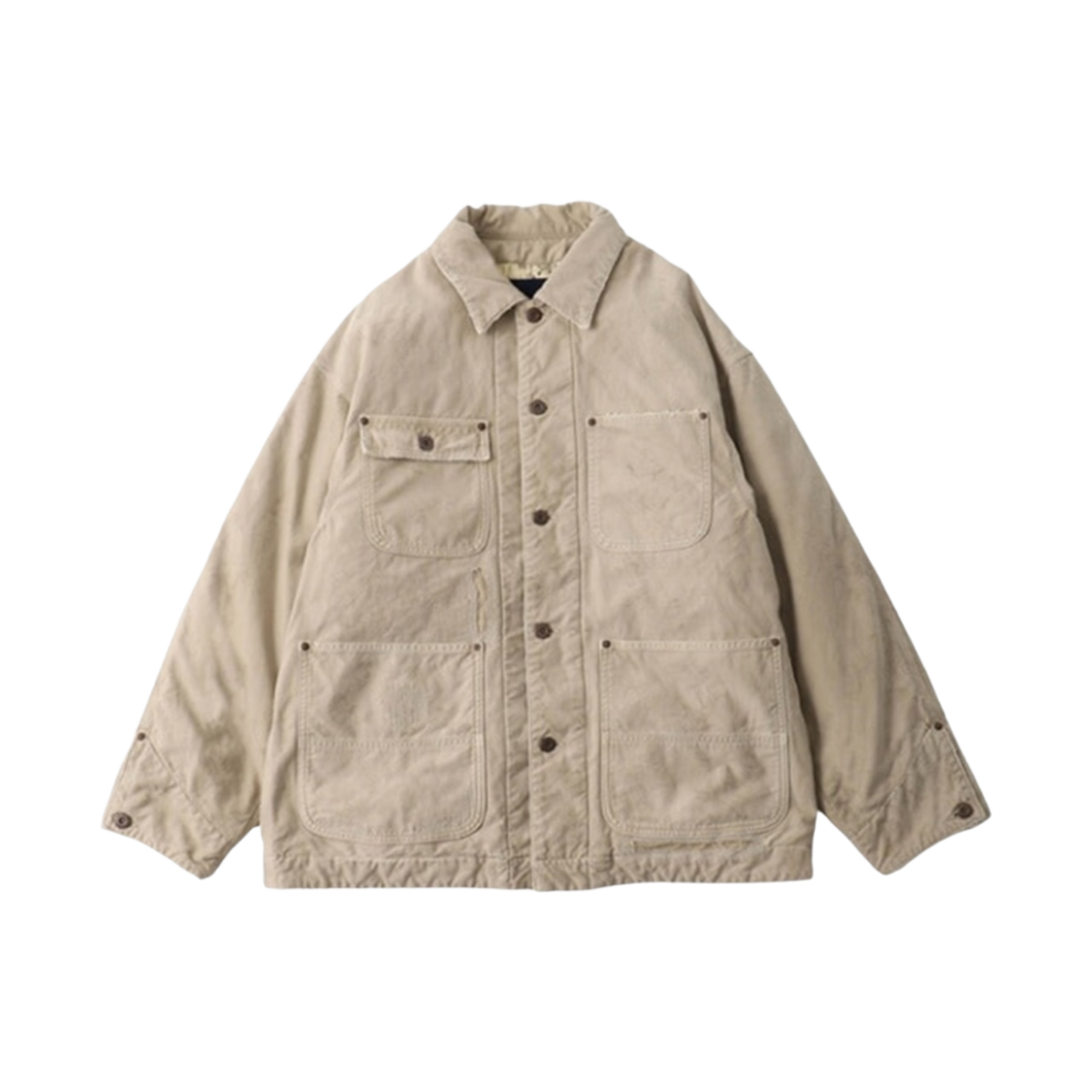 0224905013010 Visvim Macray Coverall Crash Jacket Beige