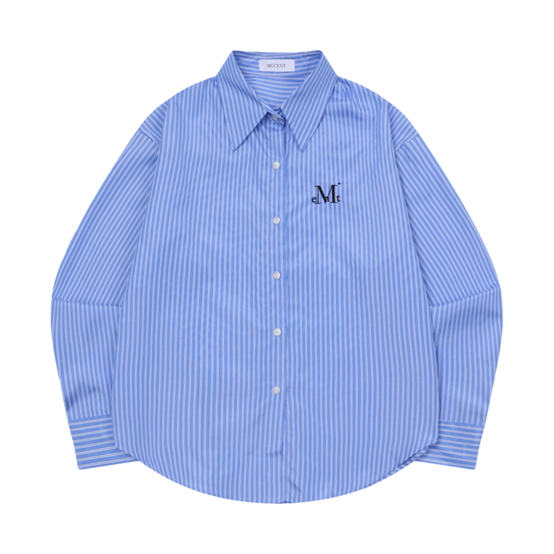 P00000UF_02 MUCENT Bona Signature Stripe Shirts Blue