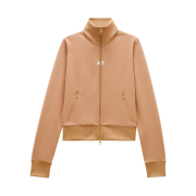 (W) Courreges Jersey Jogging Jacket Biscuit
