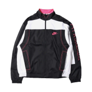 Nike x Atmos NRG Vintage Patchwork Track Jacket Black Hyper Pink