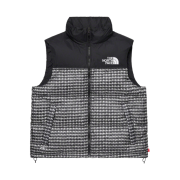 Supreme x The North Face Studded Nuptse Vest Black - 21SS