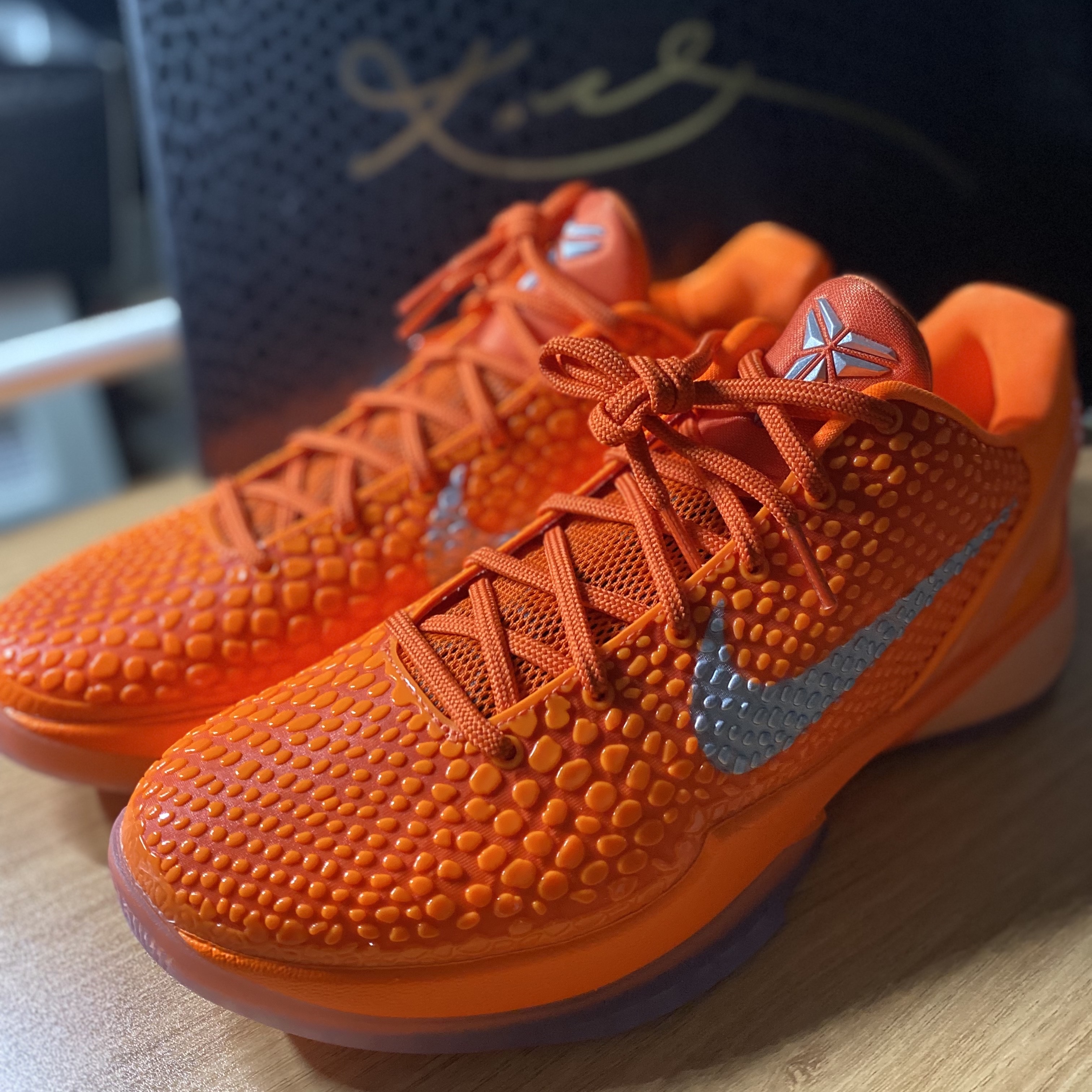 Nike Kobe 6 Protro Total Orange 착용 스타일