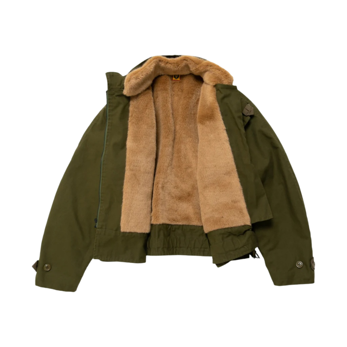휴먼 메이드 밀리터리 모터사이클 자켓 올리브 드랩(Human Made Military Motorcycle Jacket Olive Drab) - 3