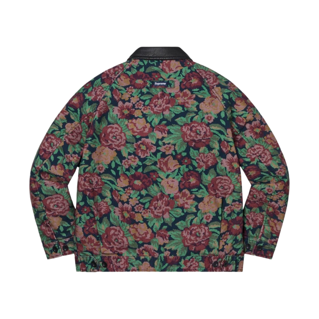 슈프림 레더 칼라 워크 자켓 디지 플로랄 - 20FW(Supreme Leather Collar Work Jacket Digi Floral - 20FW) - 3