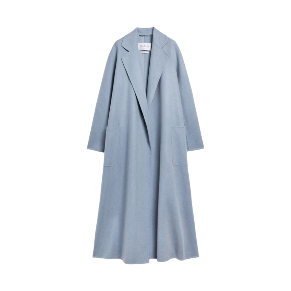 (W) Max Mara Cadmio Coat Light Blue