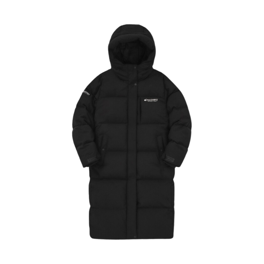 (W) 디스커버리 익스페디션 레스터 G RDS 구스 롱패딩 블랙((W) Discovery Expedition Lester G RDS Goose Long Down Jacket Black)
