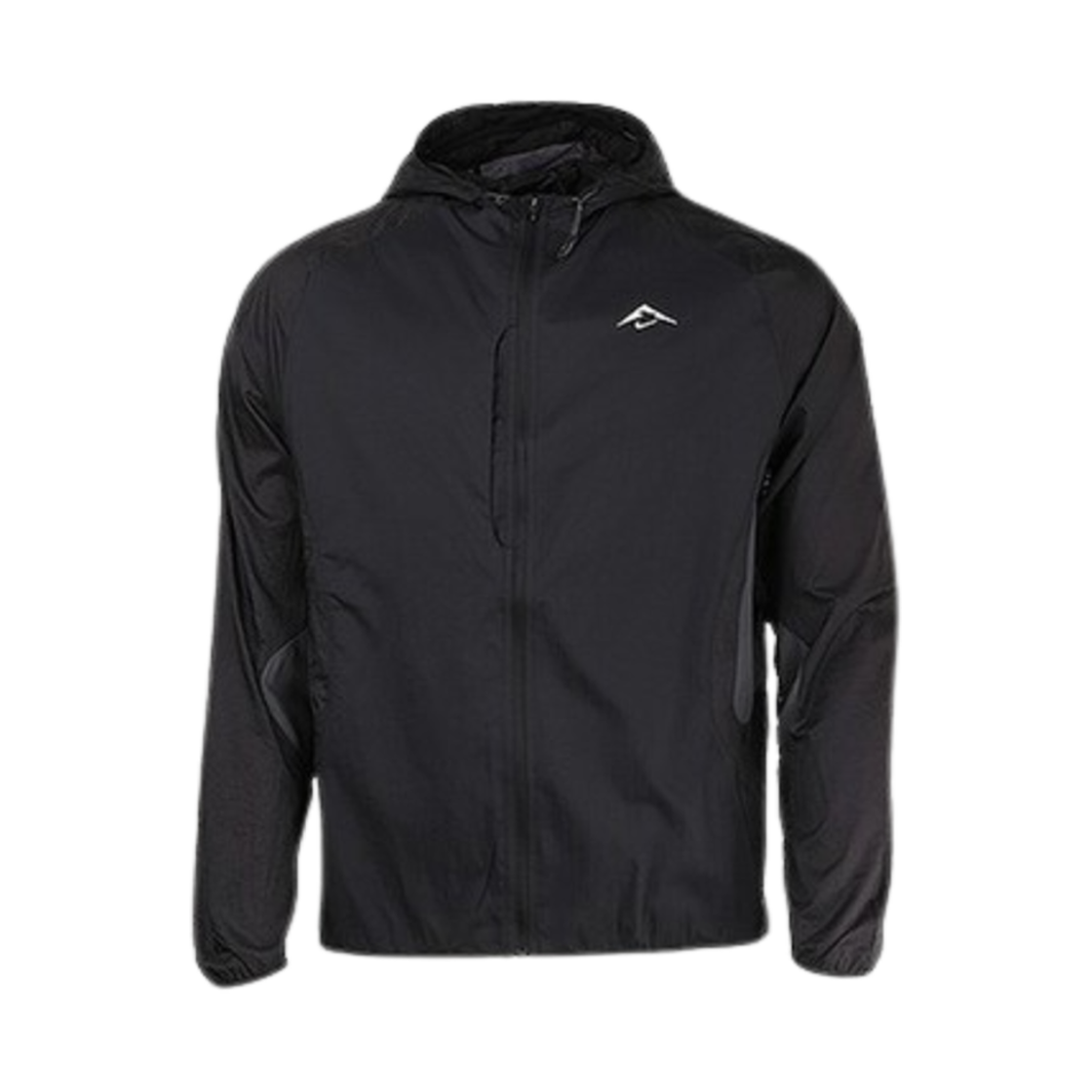 나이키 트레일 에어리즈 러닝 자켓 블랙 앤트러사이트 - 아시아(Nike Trail Aireez Running Jacket Black Anthracite - Asia)