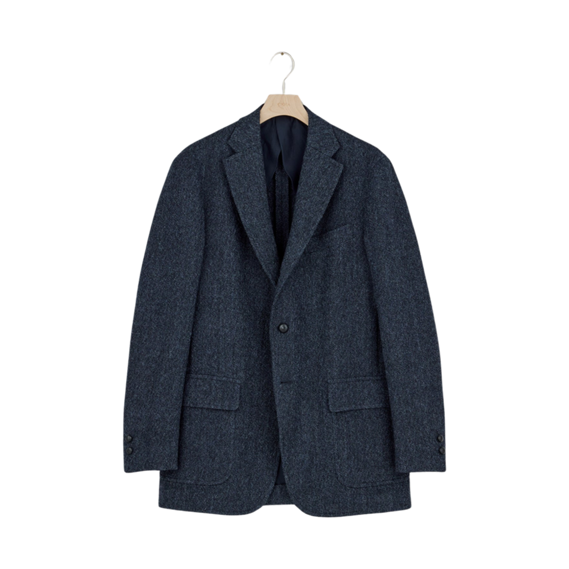 JKLM-131 Ciota × J.Press Herringbone Tweed Jacket Navy