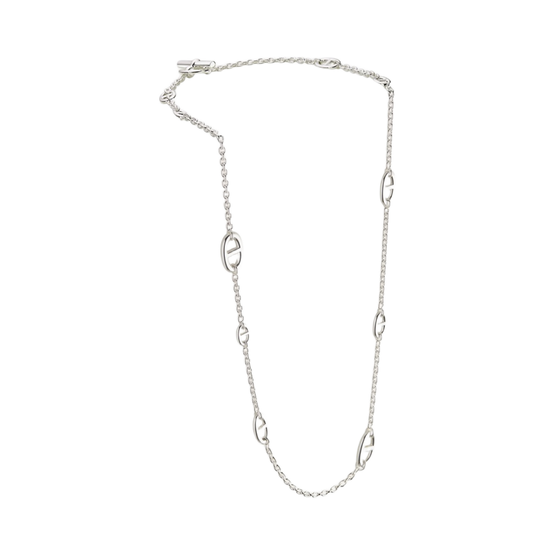 (W) 에르메스 파랑돌 롱 네클리스 80 스털링 실버((W) Hermes Farandole Long Necklace 80 Sterling Silver) - 2