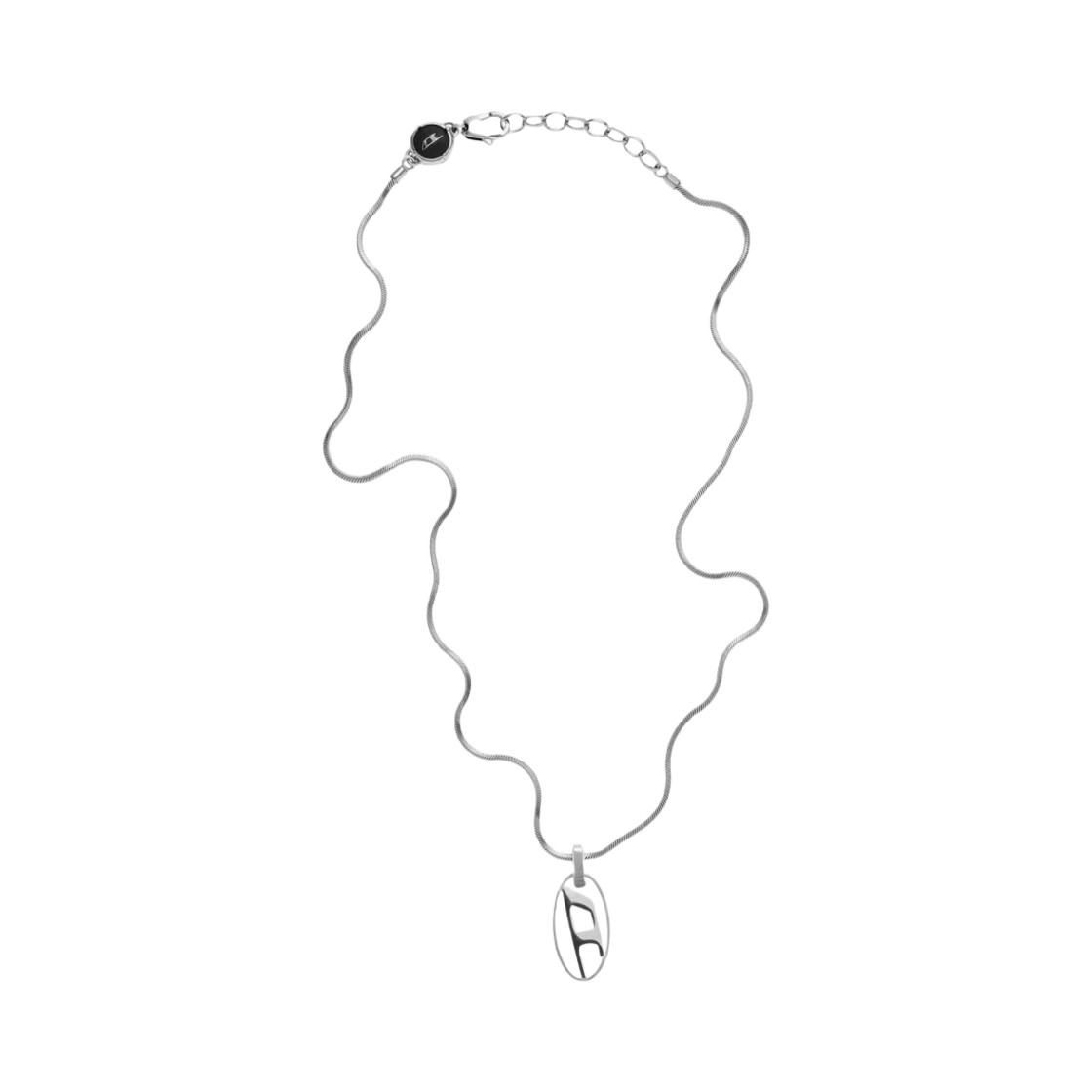 Diesel Diesel Dx1342 Stainless Steel Pendant Necklace Silver · ONE SIZE