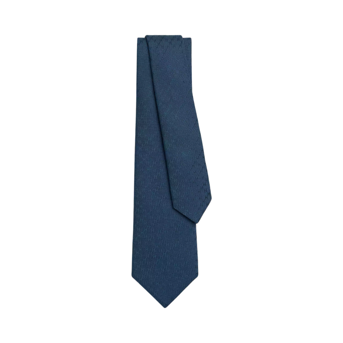 에르메스 파코네 뉴 H 타이 블루 드 신(Hermes Faconnee New H Tie Bleu De Chine) - 1