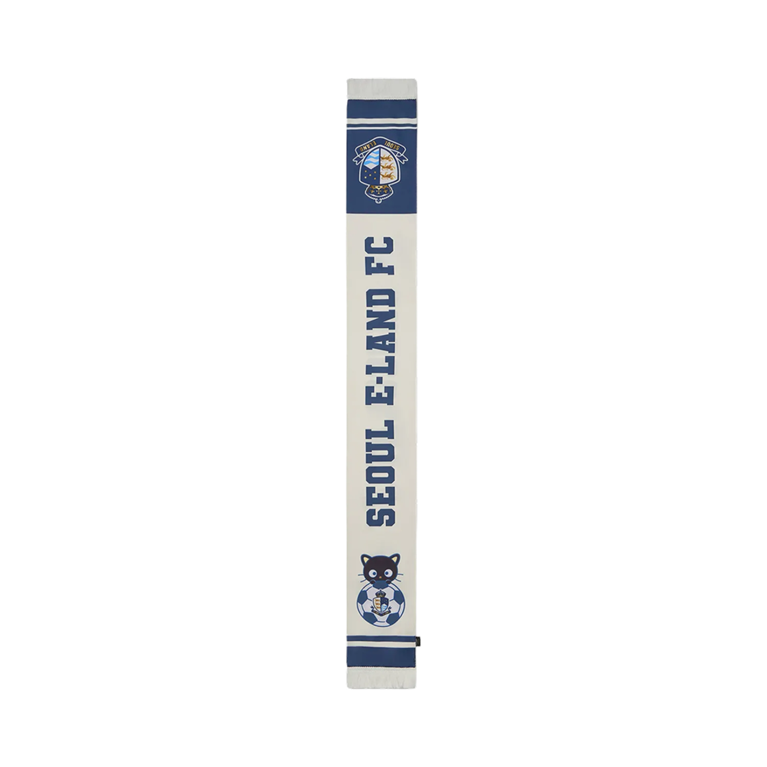 K 리그 x 산리오 캐릭터즈 2025 머플러 초코캣 서울 이랜드 FC 화이트(K League x Sanrio Characters 2025 Muffler Chococat Seoul E-Land FC White)