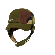 Palace Polartec Warmdome Earflap 5-Panel Woodland Camo - 23FW
