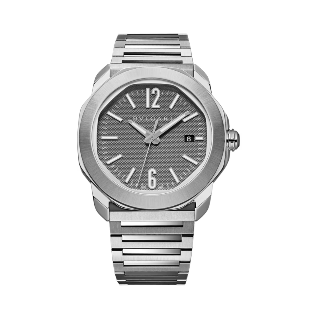 불가리 옥토 로마 41mm 워치 스테인리스 스틸 앤트러사이트 그레이(Bulgari Octo Roma 41mm Watch Stainless Steel Anthracite Grey)