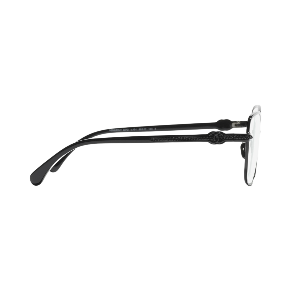 샤넬 버터플라이 프레임 메탈 & 블랙(Chanel Butterfly Eyeglasses Metal & Black) - 3