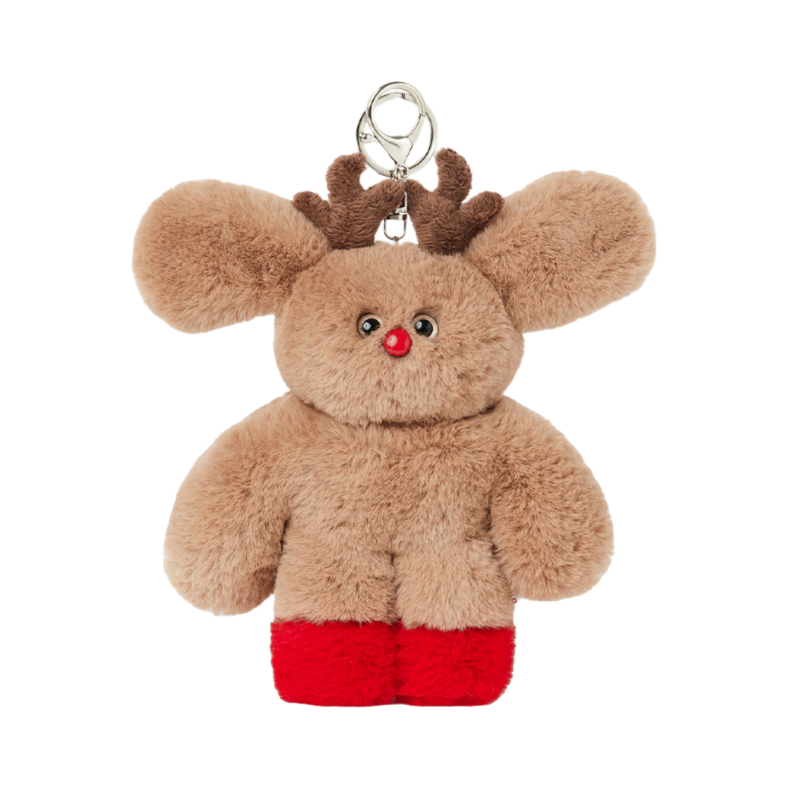 렐보브라운 퍼피 키링 루돌프 보리 크리스마스 에디션(Lelbobrown Puppy Keyring Rudolph Bori Christmas Edition)