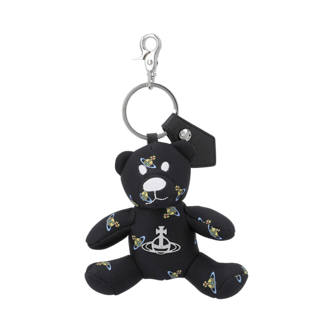 82120005U-J0089-N303 Vivienne Westwood Teddy Bear Keyring Black
