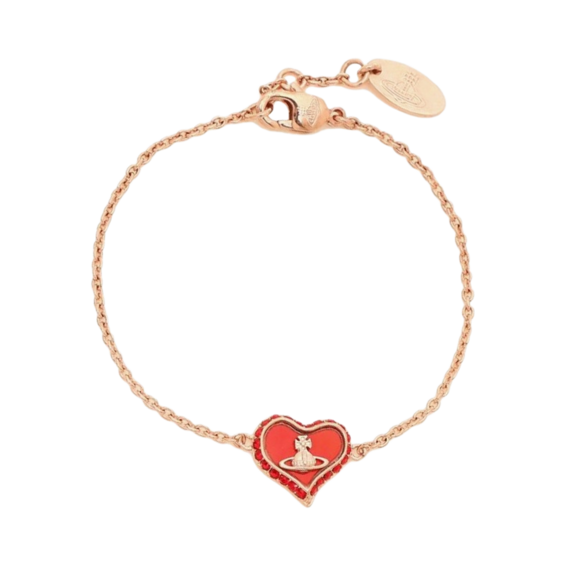 비비안 웨스트우드 페트라 브레이슬릿 핑크 골드 레드(Vivienne Westwood Petra Bracelet Pink Gold Red) - 1