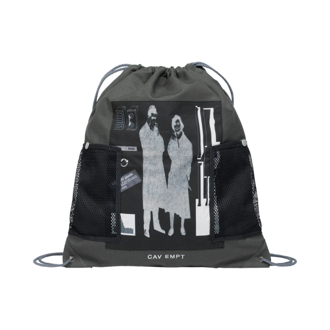 카브엠트 실루엣 F13 백 브라운 - 25SS(Cav Empt Silhouettes F13 Bag Brown - 25SS)