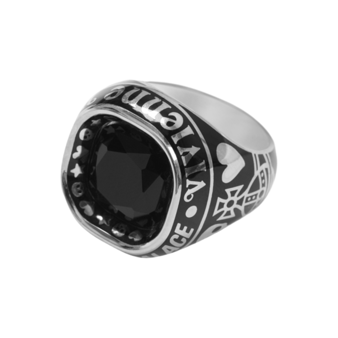 팔라스 x 비비안 웨스트우드 컬리지 링 실버 - 24FW(Palace x Vivienne Westwood College Ring Silver - 24FW) - 2