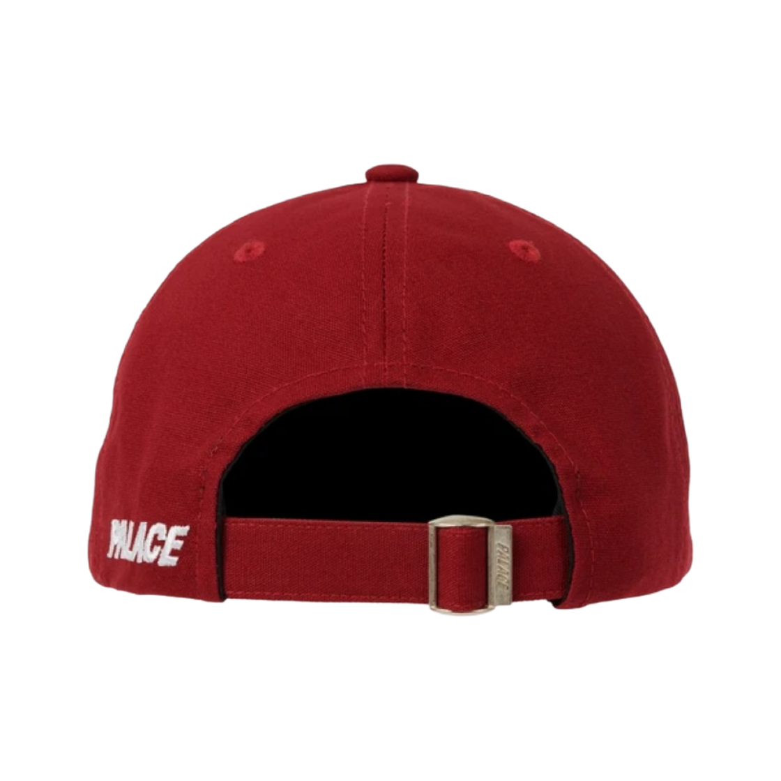 팔라스 캔버스 P 6-패널 캡 버건디 - 21FW(Palace Canvas P 6-Panel Burgundy - 21FW) - 4