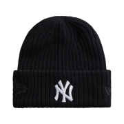 Kith x New Era New York Yankees Knit Beanie Black