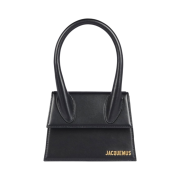 Jacquemus Le Chiquito Moyen Leather Handag Black