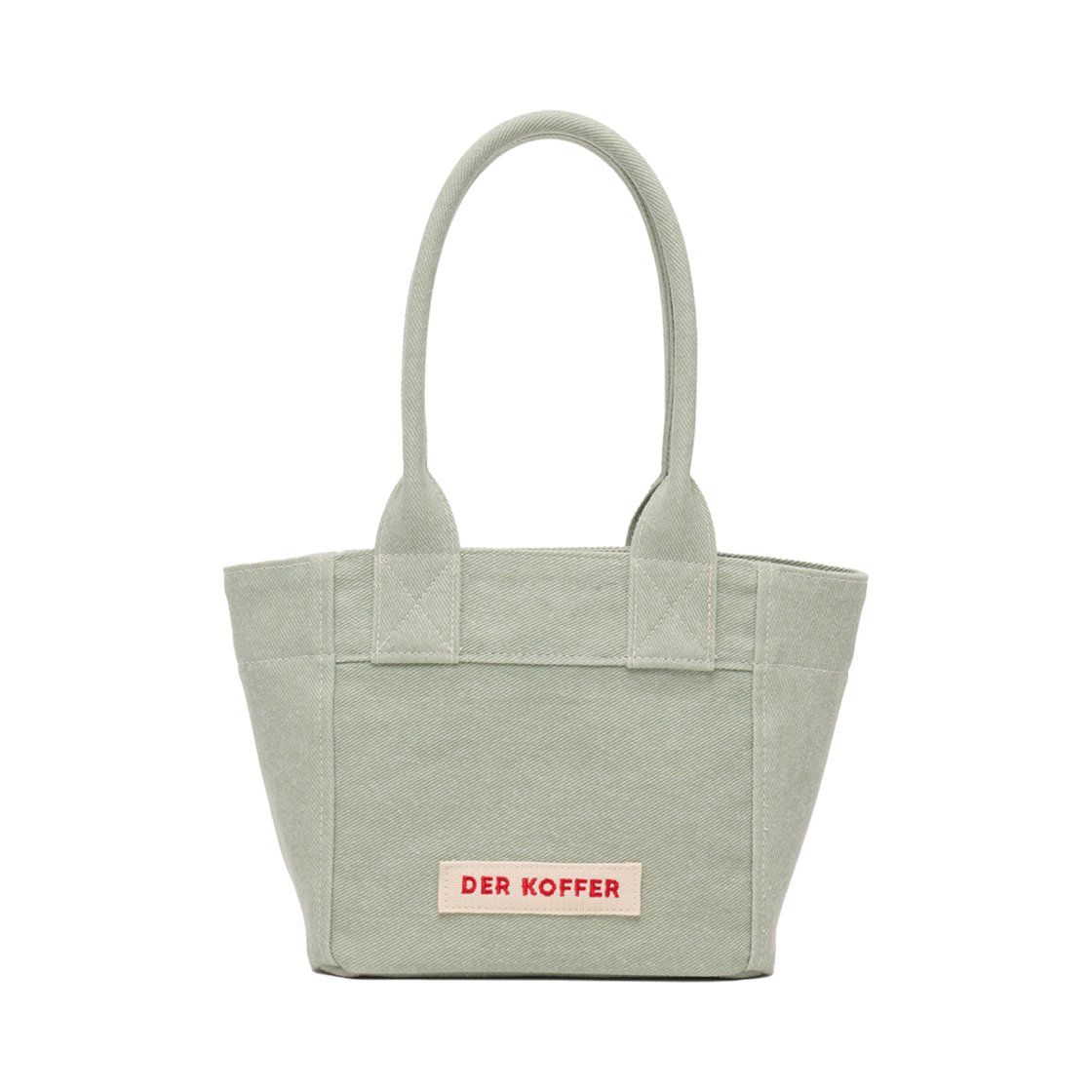 2512011003 Der Koffer Shopper Vintage Mini Green