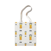 Kaws x Squid Game Young-Hee Canvas Bag Natural