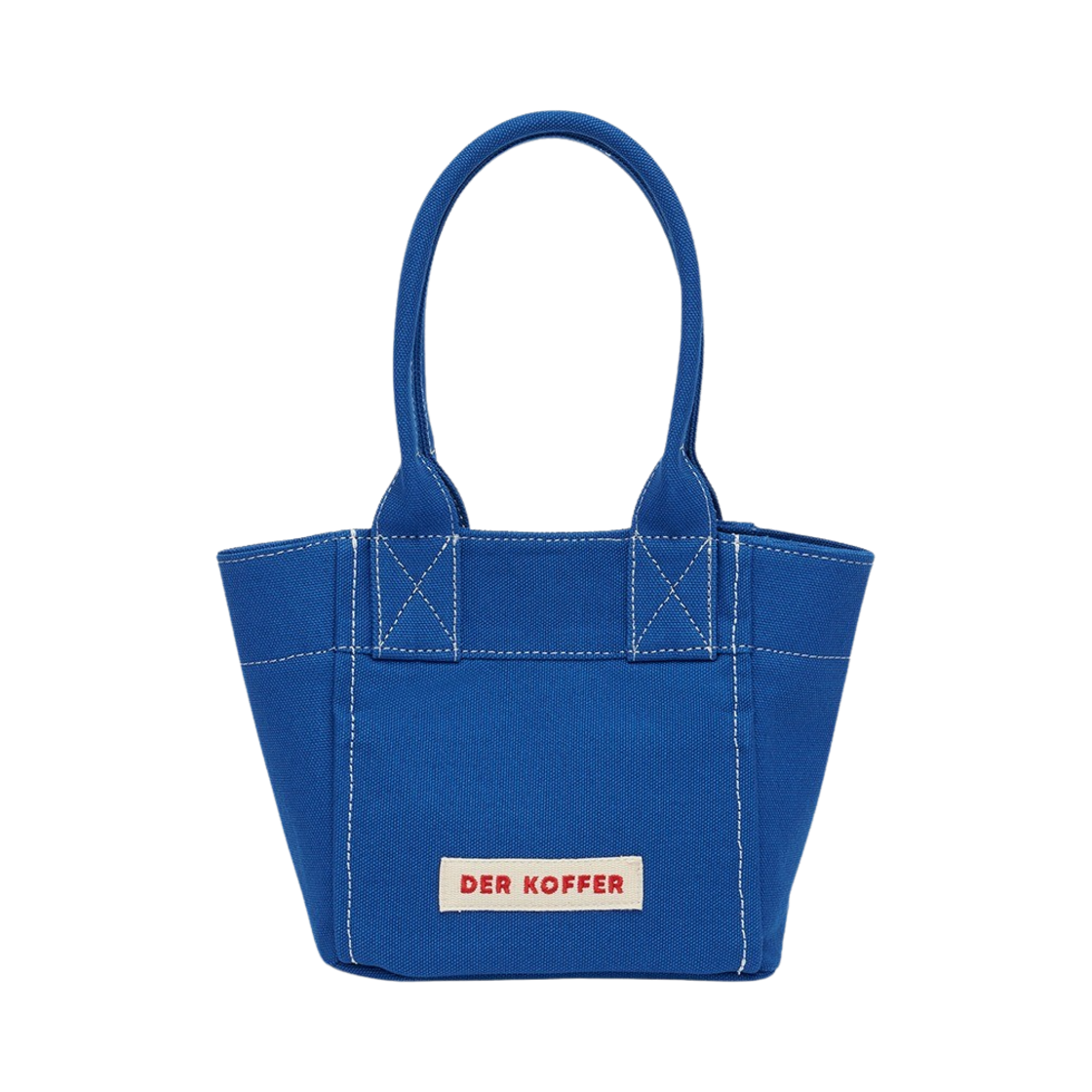 韓国人気【DER KOFFER】SHOPPER CANVAS MINI トートバッグ 델 코퍼 쇼퍼 캔버스 미니 백 블루 | DER KOFFER | KREAM