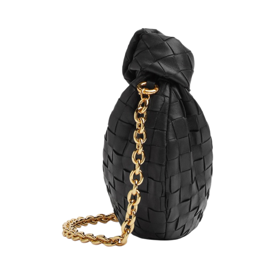 보테가 베네타 미니 레더 조디백 블랙(Bottega Veneta Mini Leather Jodie Black) - 2
