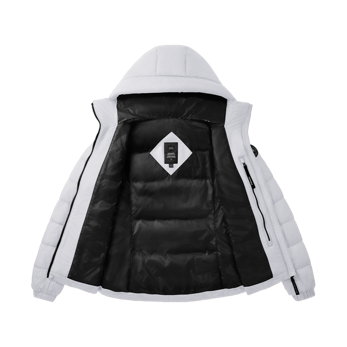 (W) 캐나다 구스 애보트 후디 블랙 라벨 노스 스타 화이트((W) Canada Goose Abbott Hoody Black Label North Star White) - 2