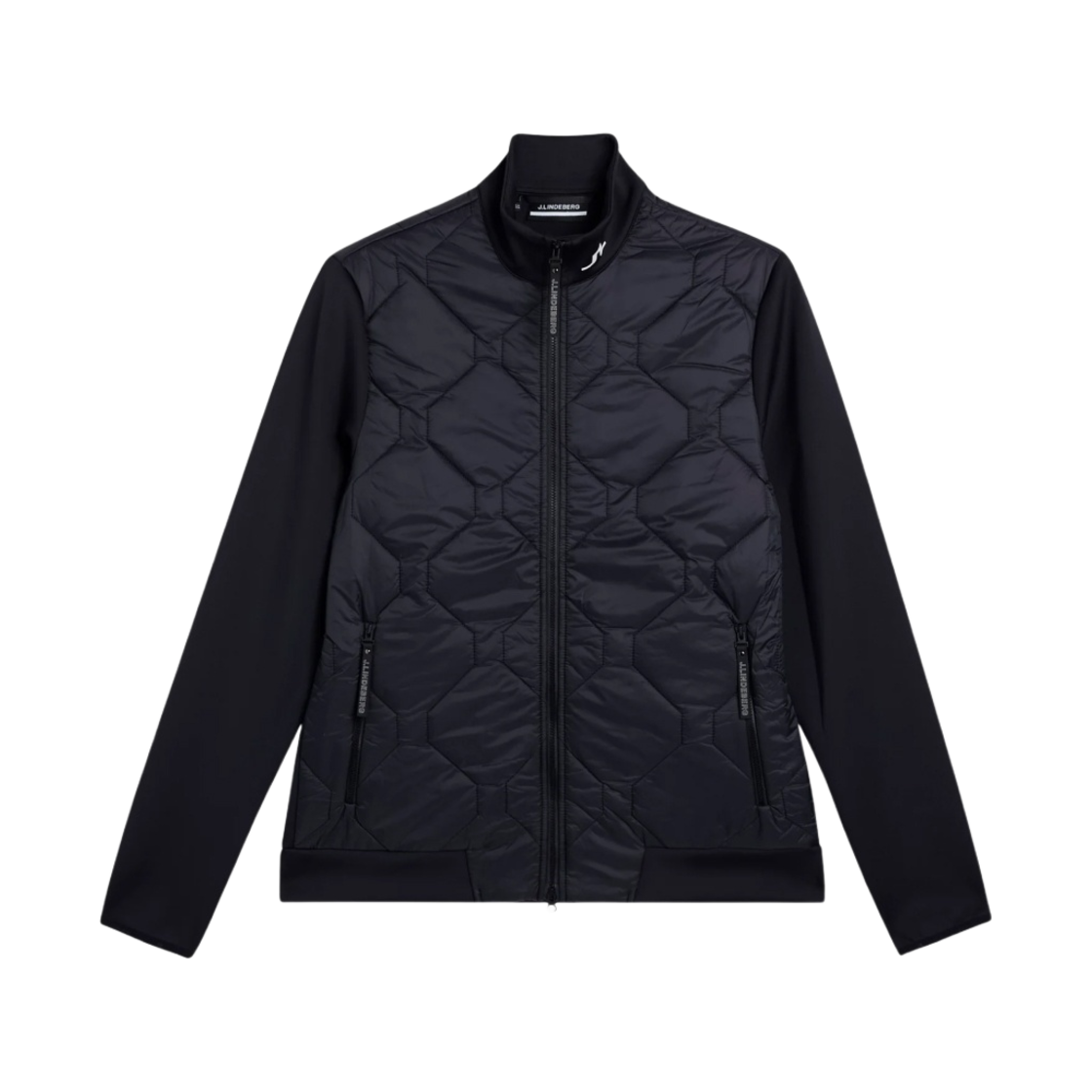 제이린드버그 퀼트 하이브리드 자켓 블랙(J.Lindeberg Quilt Hybrid Jacket Black) - 1