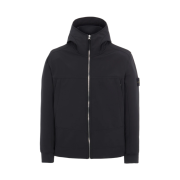 Stone Island Q0122 Soft Shell-R_E.Dye Technology Jacket Black - 21FW
