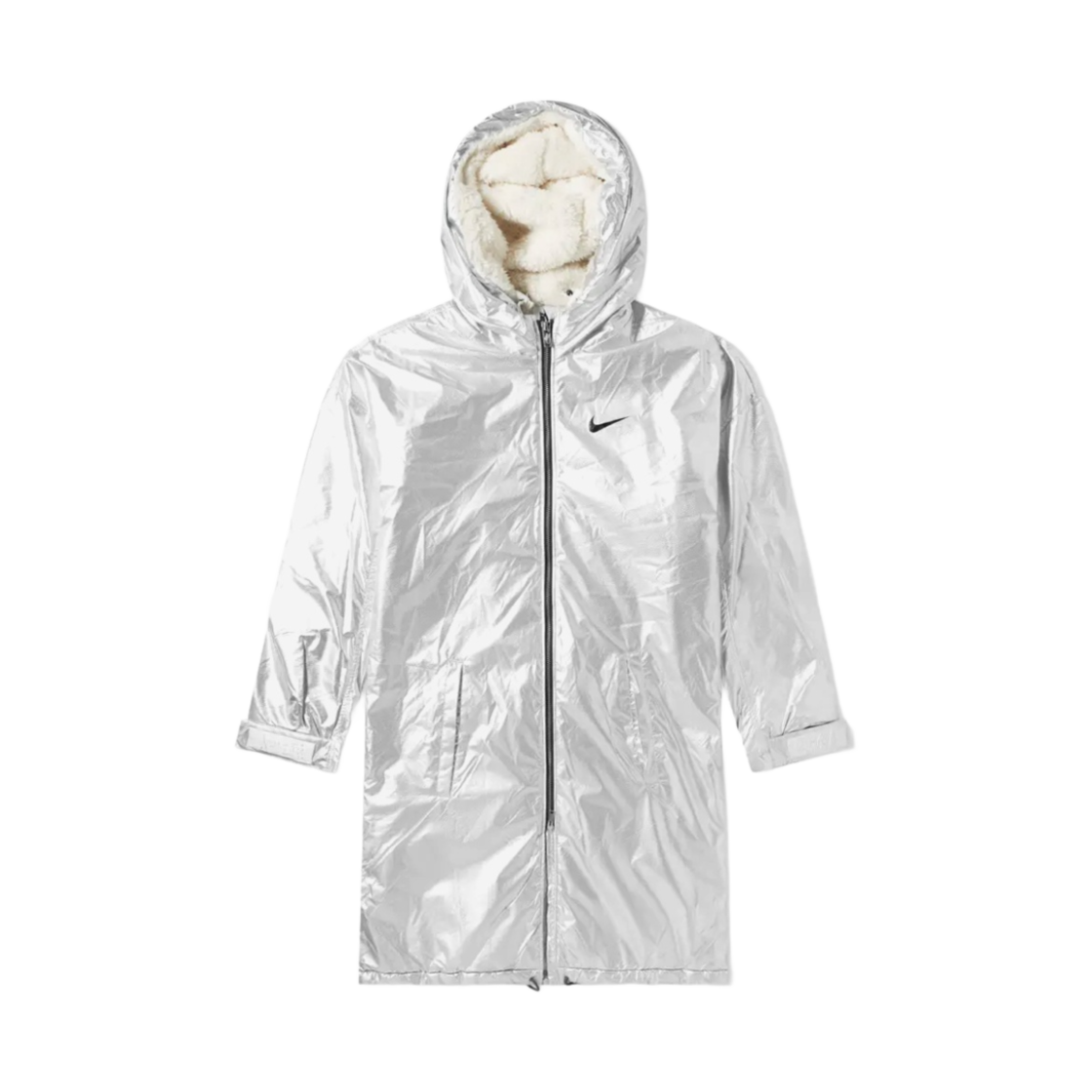 나이키 x 피어 오브 갓 NRG 파카 메탈릭 실버(Nike x Fear of God NRG Parka Metallic Silver)