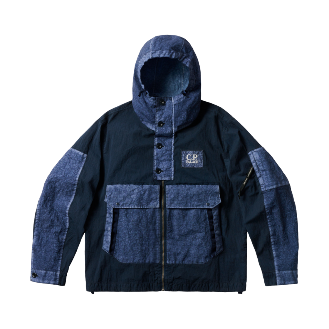 - Palace x C.P. Company Zip Through Jacket Navy - 25SS