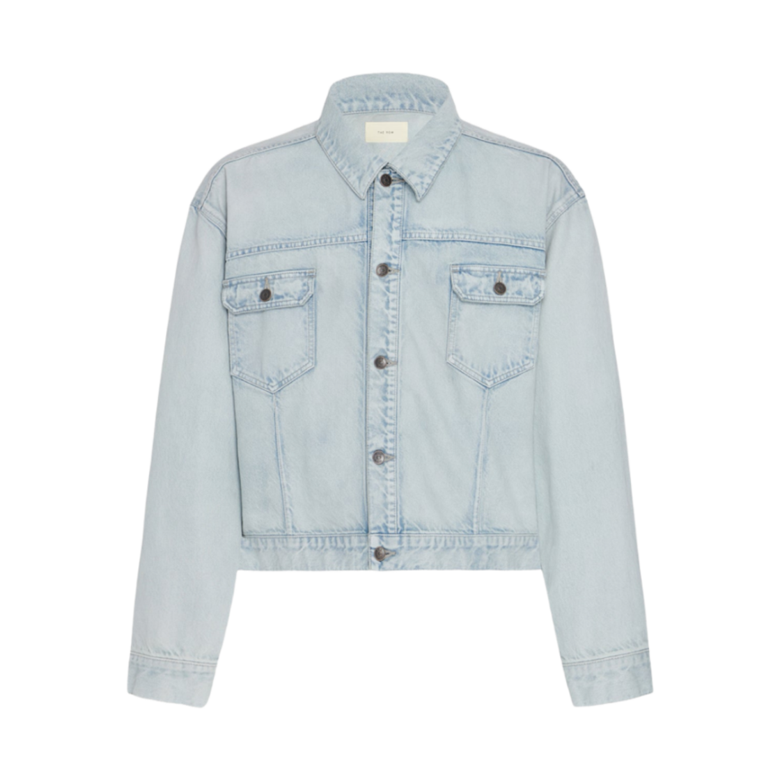 546W3449LTB The Row Orson Jacket in Denim Light Blue