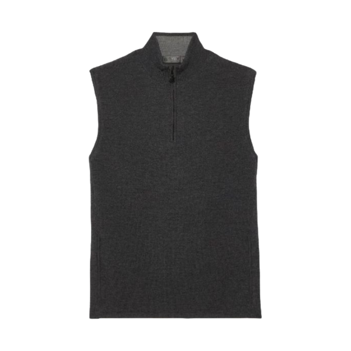G4MS22S23 G/Fore Microfiber Lined Dunes Golf Wool Vest Gray