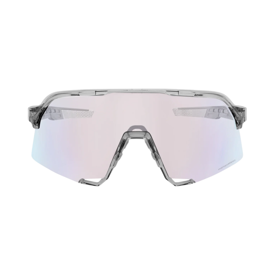 60005-00037 100% S3 Polished Translucent Grey Rose Gold Mirror Photochromic Lens