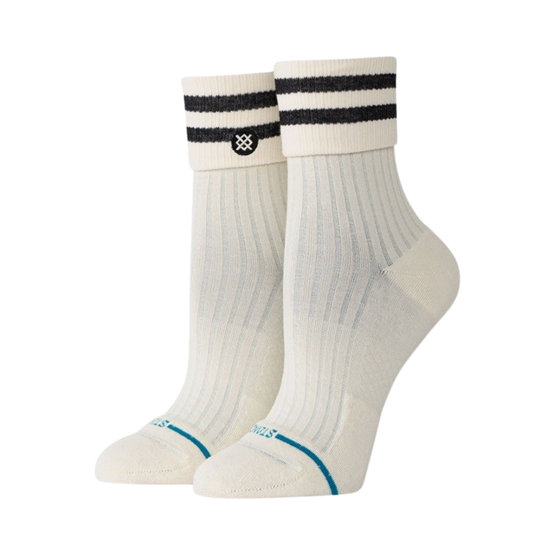 스탠스 롤 커프 쿼터