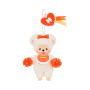 Monchhichi Happy Color Chamu Key Chain Orange