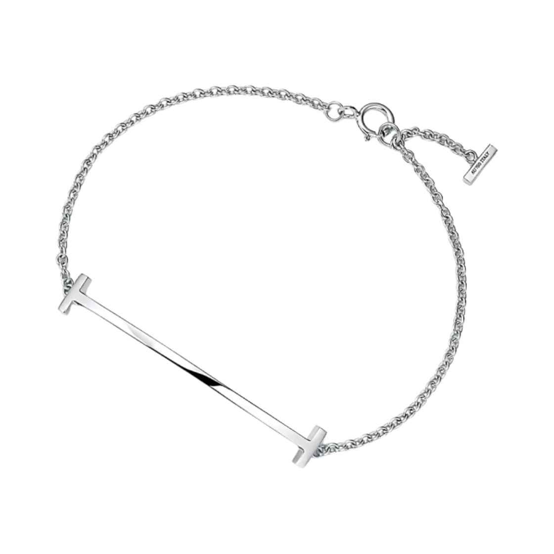 티파니 앤 코 티파니 T 스마일 브레이슬릿 화이트 골드(Tiffany & Co. Tiffany T Smile Bracelet White Gold)