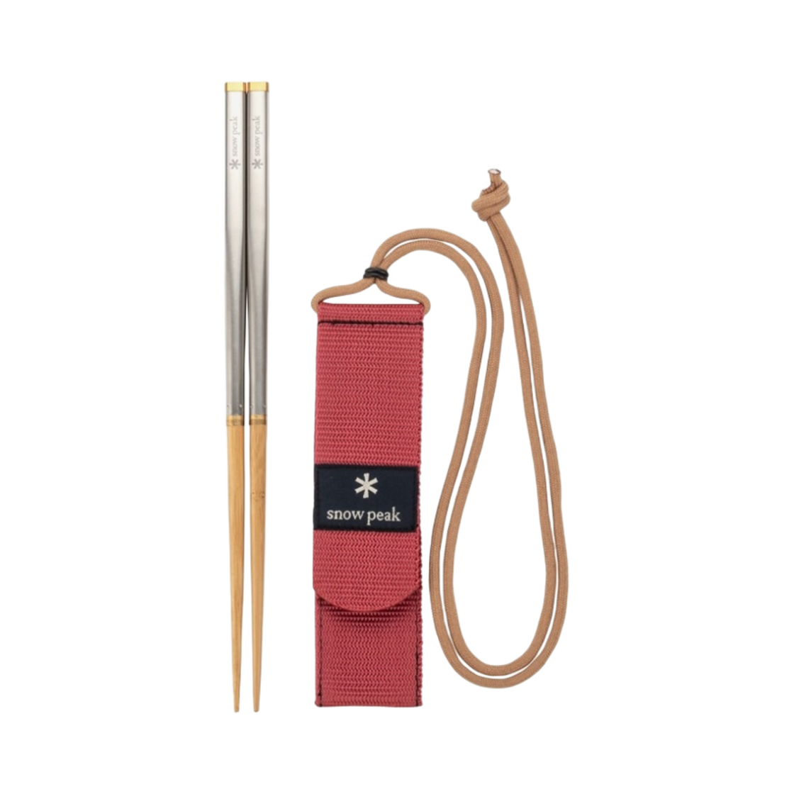 스노우 피크 분리식 젓가락 L(Snow Peak Wabuki Chopsticks L)