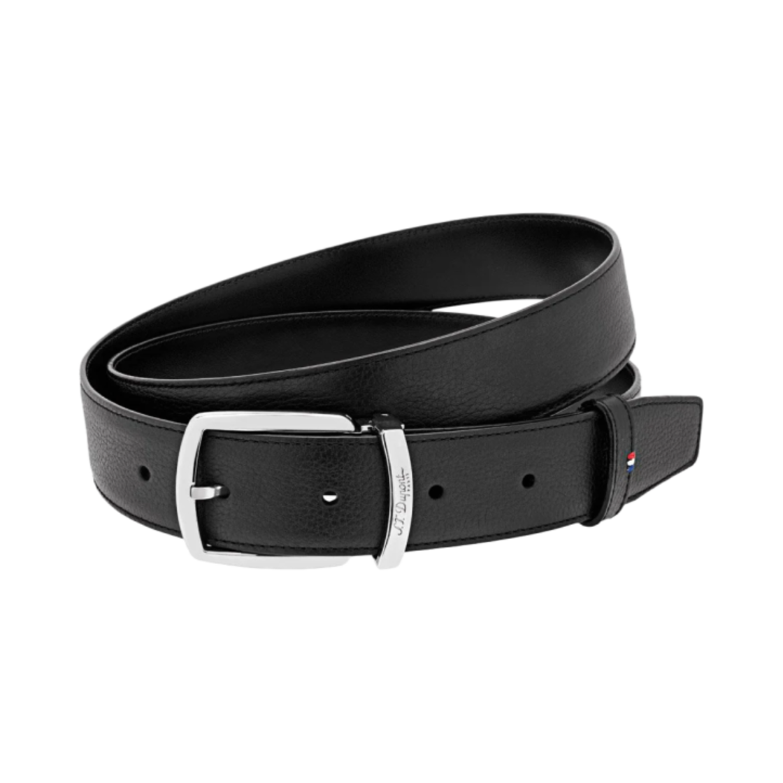 S.T. 듀퐁 라인 D 리버시블 벨트 블랙(S.T. Dupont Line D Reversible Belt Black)