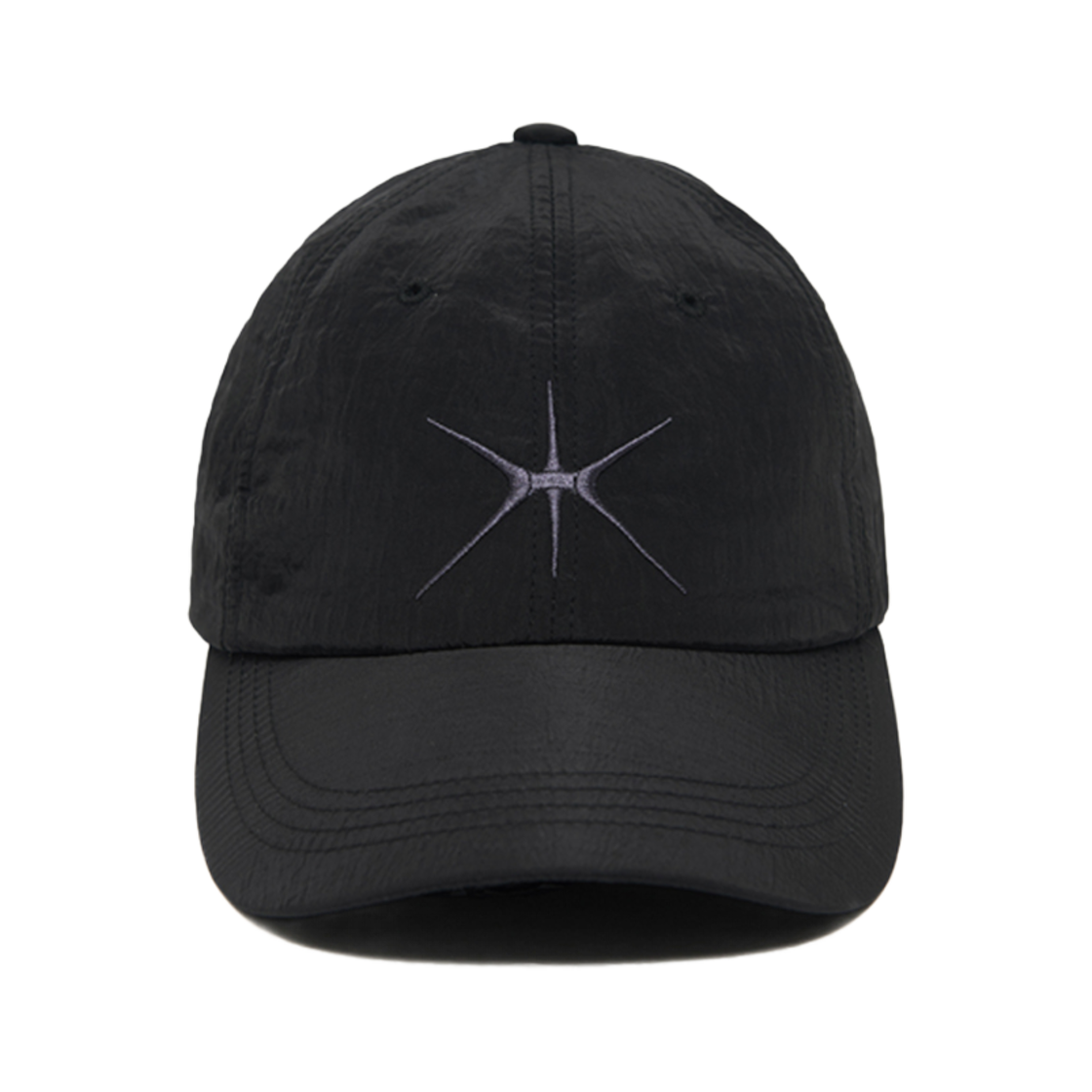 윤세 해치 나일론 캡 블랙