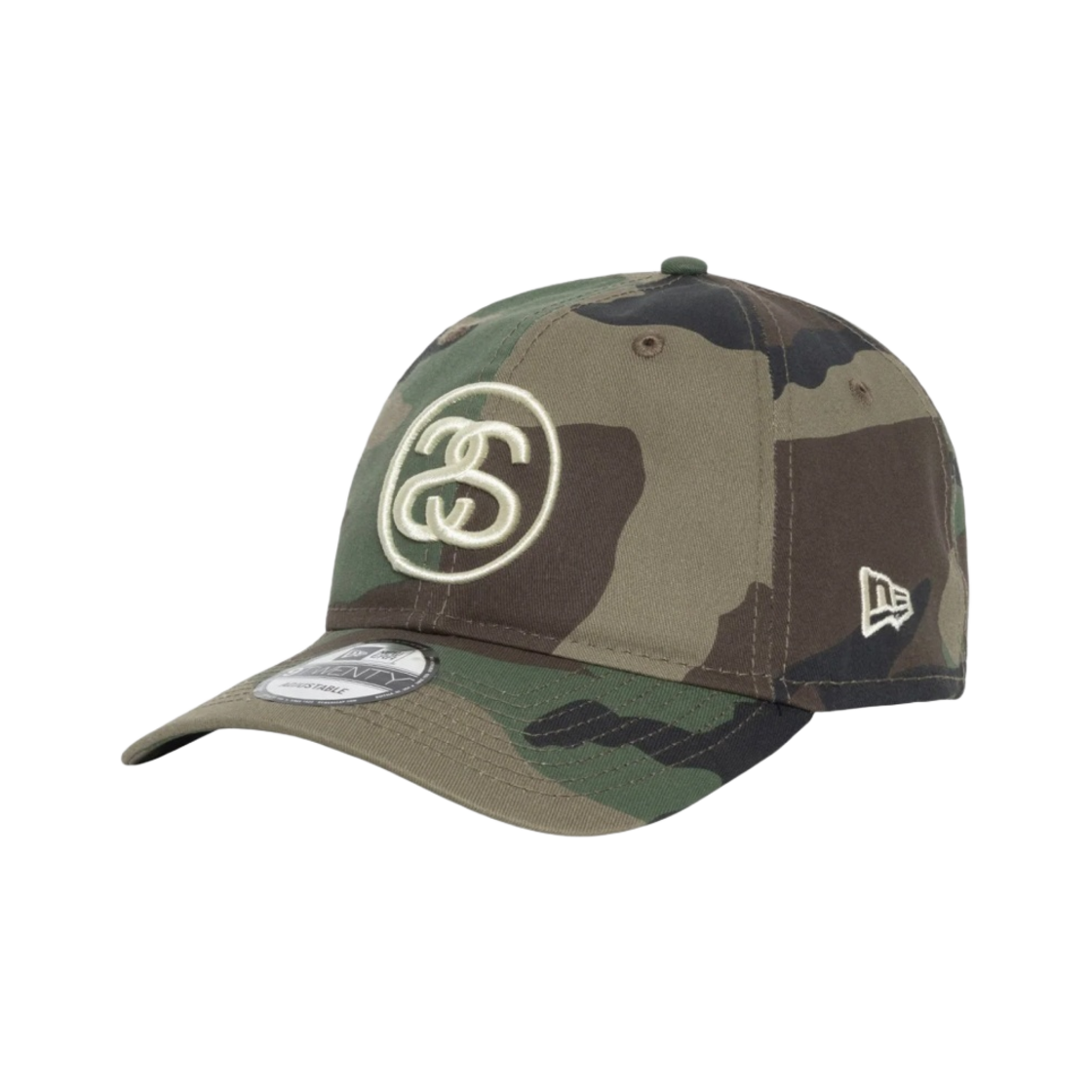 스투시 SS 링크 9트웬티 캡 우드랜드 카모 | Stussy | KREAM