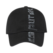 Computer Format Lettering Cap Black