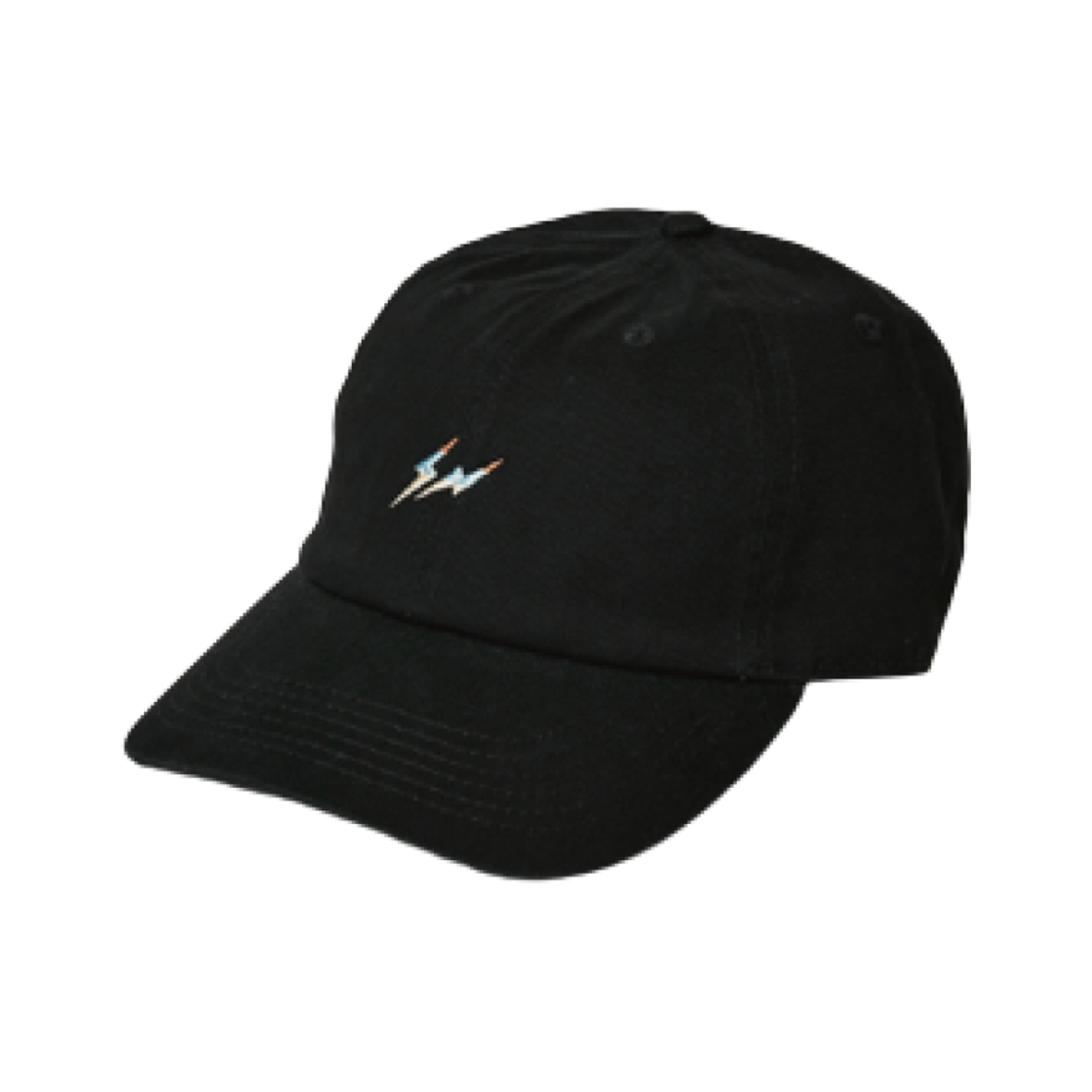 프라그먼트 x 포켓몬 INN 프로젝트 TBP 6 패널 캡 꼬부기 블랙(Fragment x Pokemon INN Thunderbolt Project TBP 6 Panel Cap Zenigame Black)